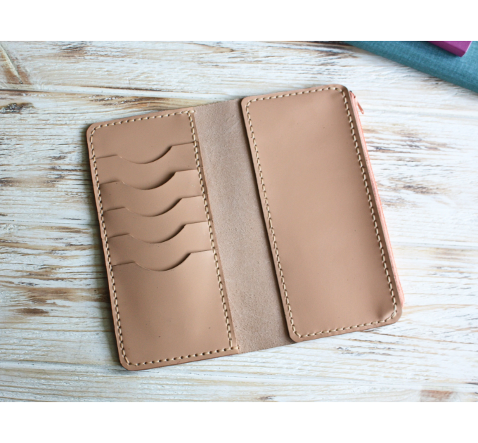 Add on leather vertical inside pockets for planner cover