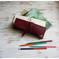 Leather pen pouch