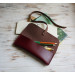 Leather pen pouch