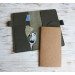 Olive croco leather A5 Sterling Ink cover 2026