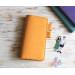 Yellow leather Hobonichi Weeks cover