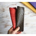 Leather flat pencil holder