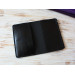 Black leather wallet planner insert