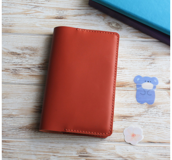 Red croco leather Wonderland222 cover