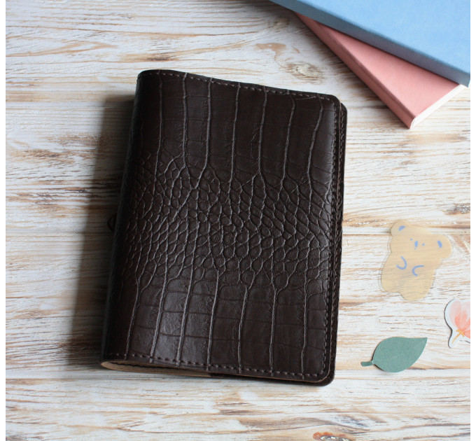 Brown leather Sterling Ink cover 2027