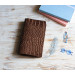 Chocolate brown leather Sterling Ink cover 2027