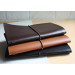Brown leather travelers notebook cover