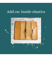 Add on inside elastic for planner cover