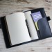 Navy blueleather A5 Hobonichi cover