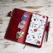 Cranberry red leather Hobonichi Weeks cover