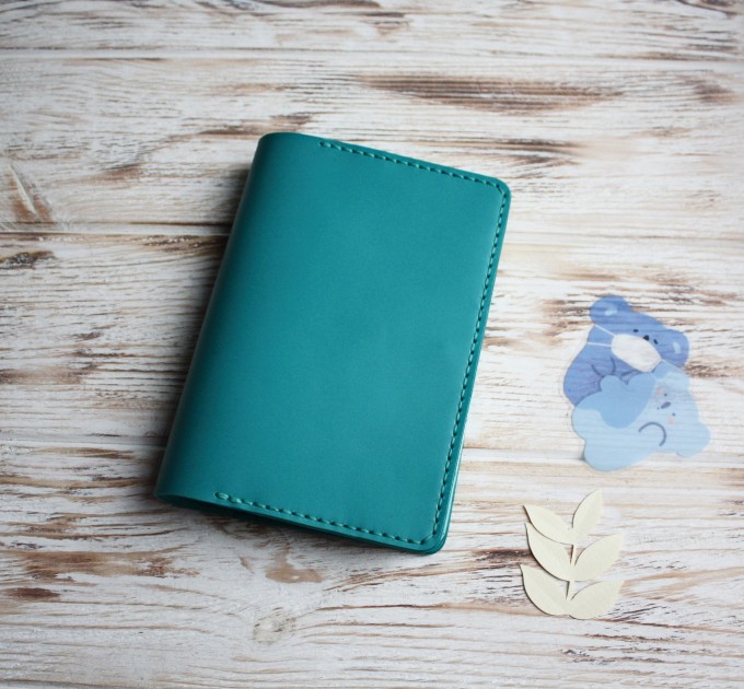 Teal Hobonichi planner cover A6
