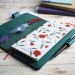 Teal leather Hobonichi weeks cover