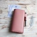 Pink leather hobonichi weeks cover