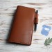 Toffee brown leather Hobonichi Weeks cover